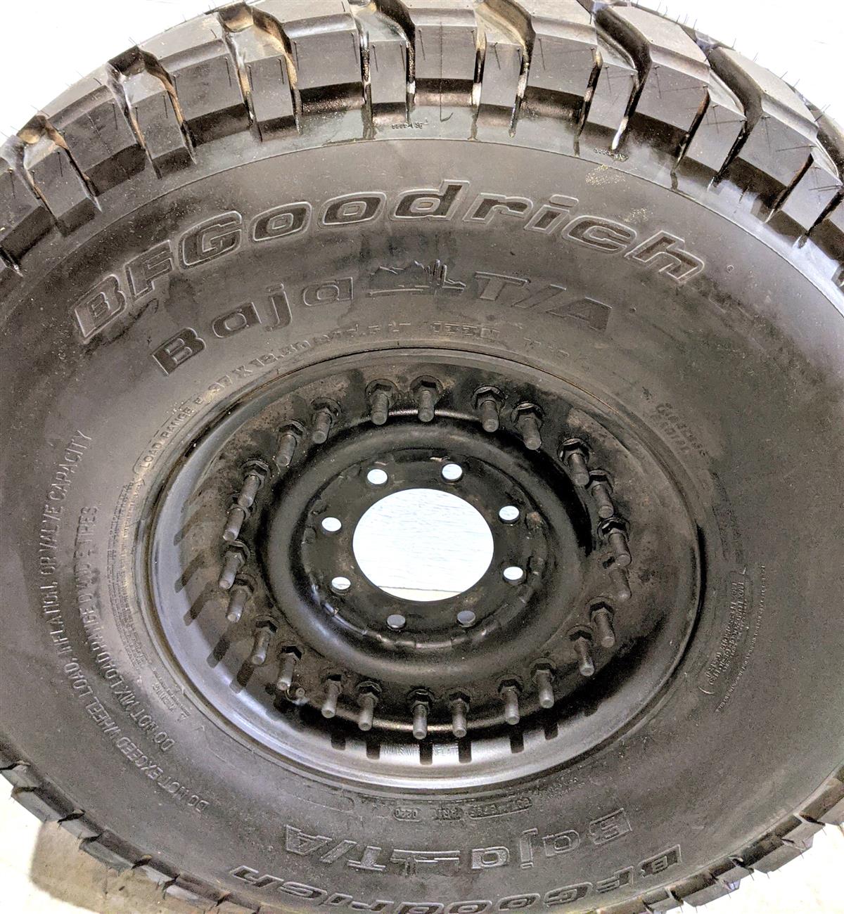 Bf Goodrich Baja T A X R Lt Radial Tire Mounted On Bolt Rim